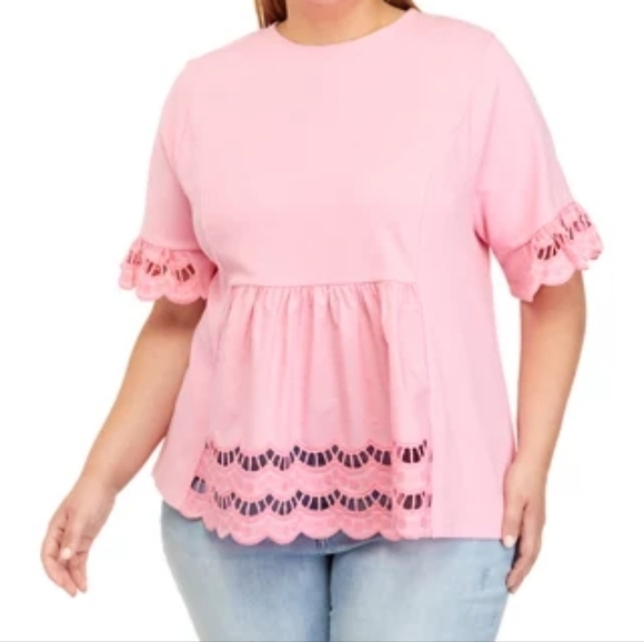 English Factory NWT Short Sleeve Cotton Top - Picture 6 of 10